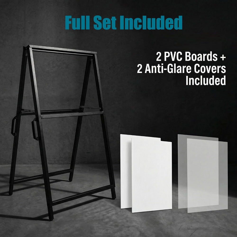 USCNC A-Frame Sign 24×36 Inch, Indoor & Outdoor Compatible (1PACK)