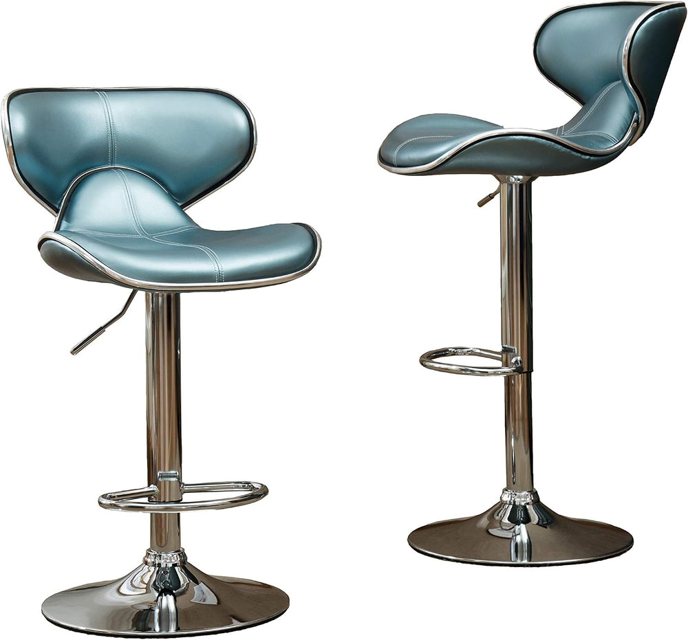 Roundhill Furniture Masaccio Cushioned Leatherette Upholstery Airlift Adjusta...