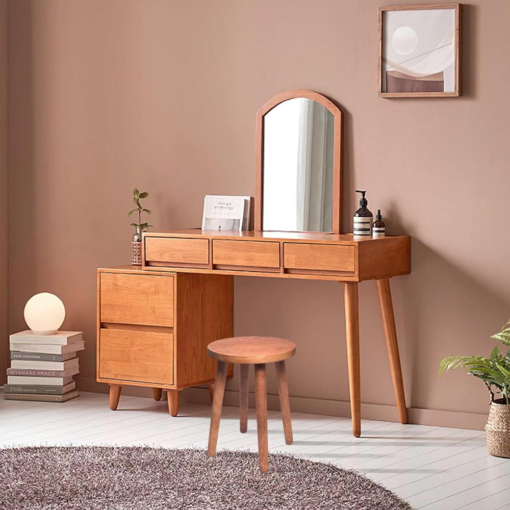 Stools Chair dining chair Dressing wooden stool shower stool Stool Kitchen Ba...