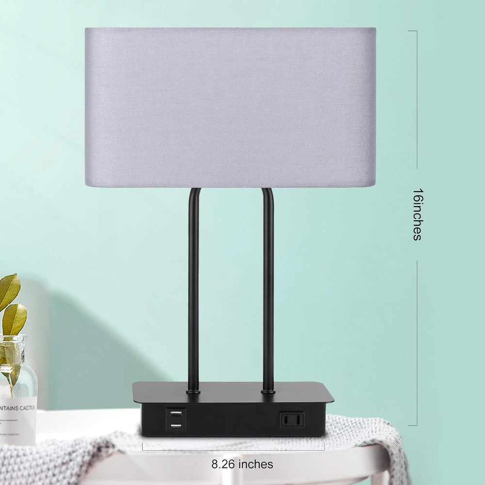 Lakumu Bedside Touch Control Table Lamps, 3 Way Dimmable Nightstand Lamp
