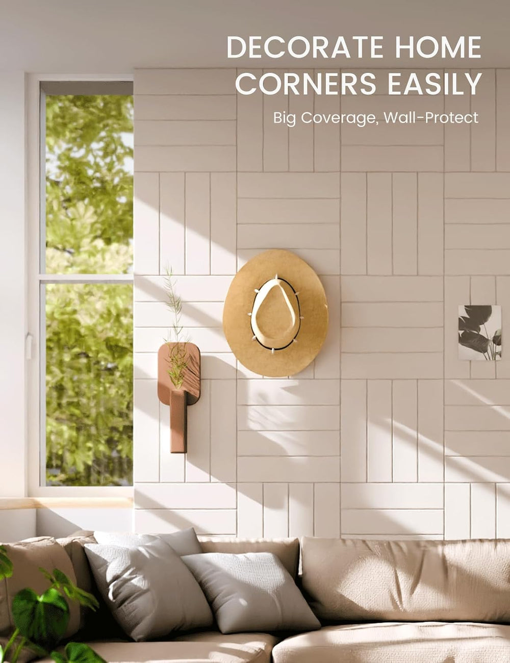 Fluxynara Felt Bulletin Board & Cork Board Alternative 48'' x 36&...
