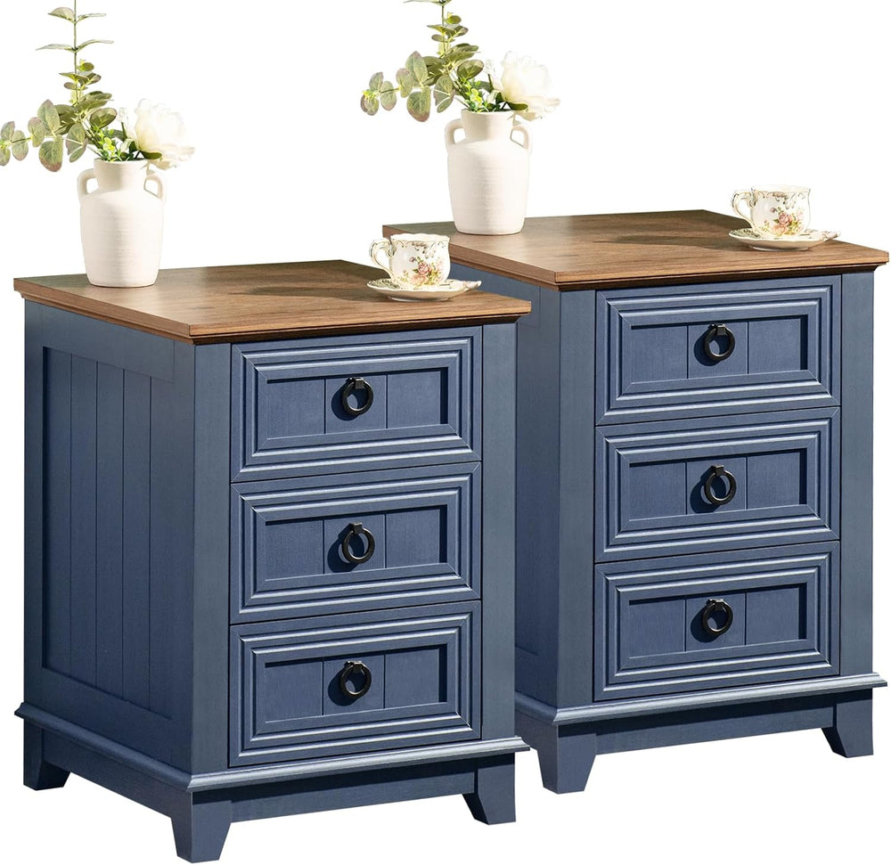 Joaxswe Farmhouse Coffee Table Set of 3