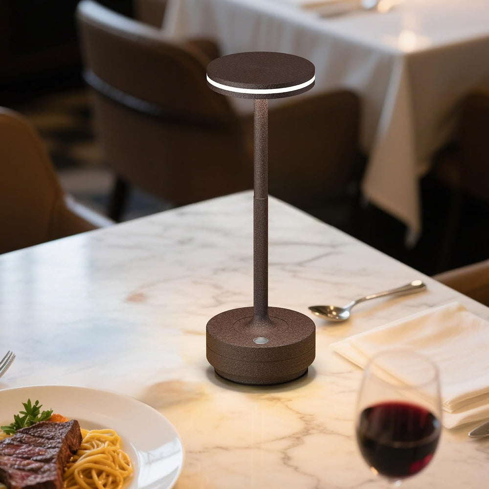 Hapfish Rechargeable Cordless Table Lamps, 5000mAh Battery Operated Lamp