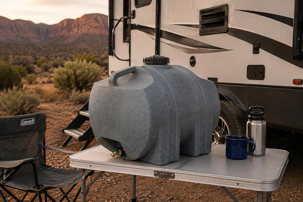 40 Gallon Portable Utility Water Tank (Granite)