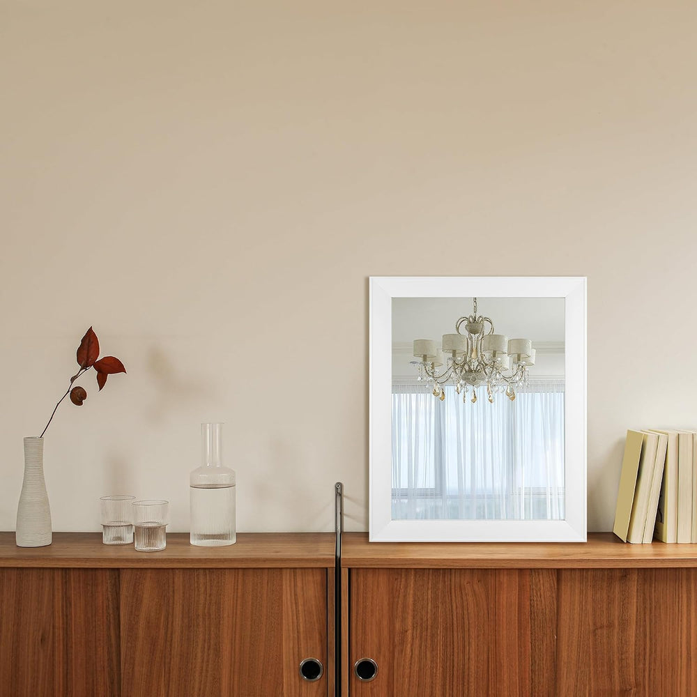 Ruomeng Rectangular Wall Mirror 16" x 20" Framed Mirror for Bathroo...
