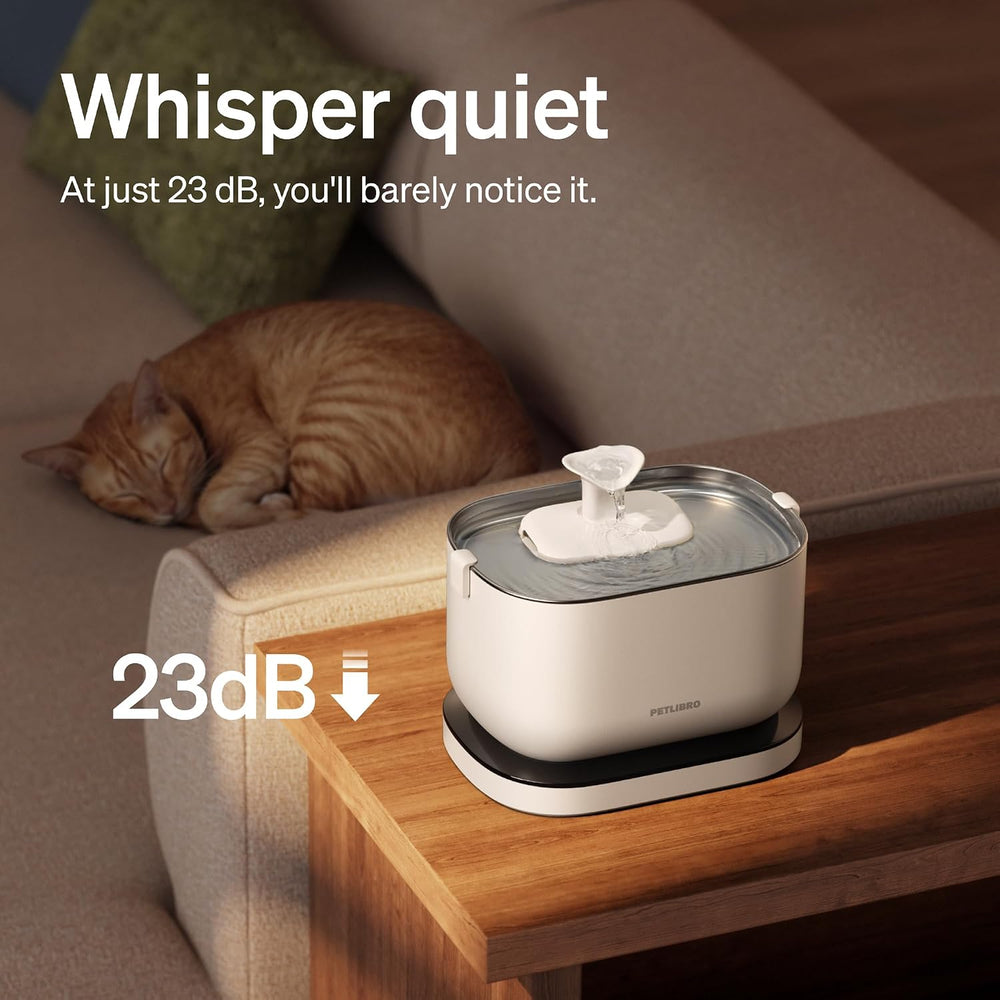 PETLIBRO Cat Water Fountain, Cordless Pet Water Fountain Battery Operated, 2....