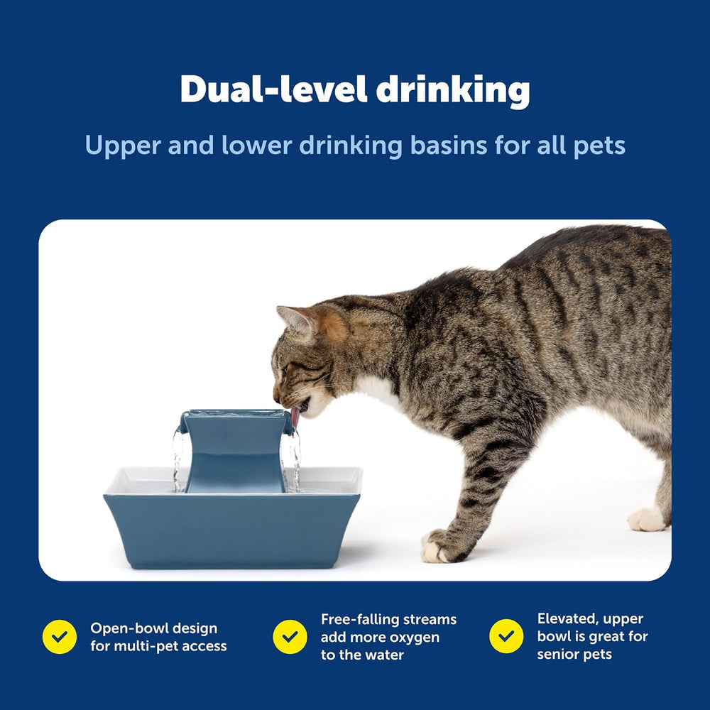 PetSafe Cat and Dog Water Fountain - Automatic Water Dispenser - Drinkwell Pa...