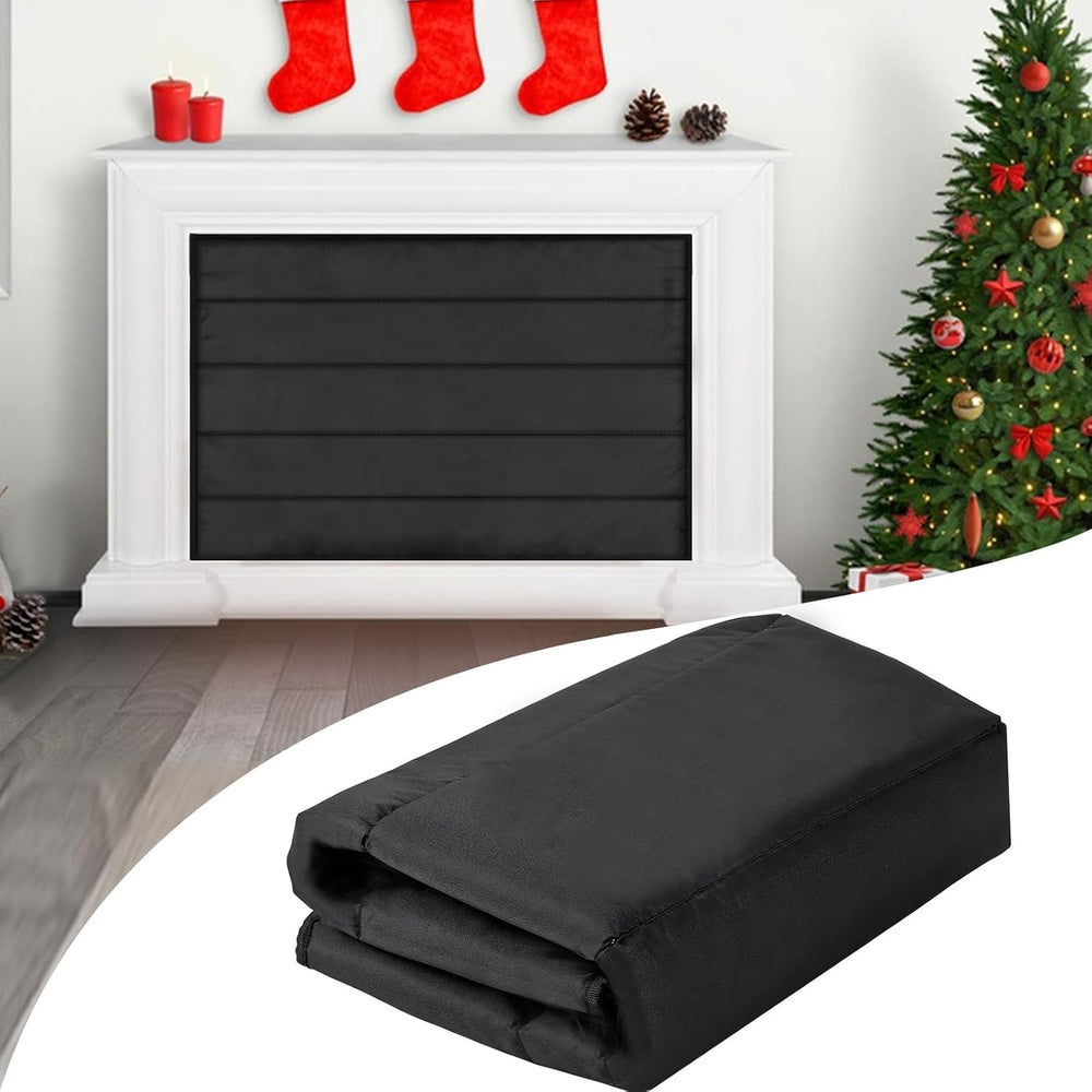 Magnetic Fireplace Cover 39"x32" Fireplace Draft Stopper Blocker In...