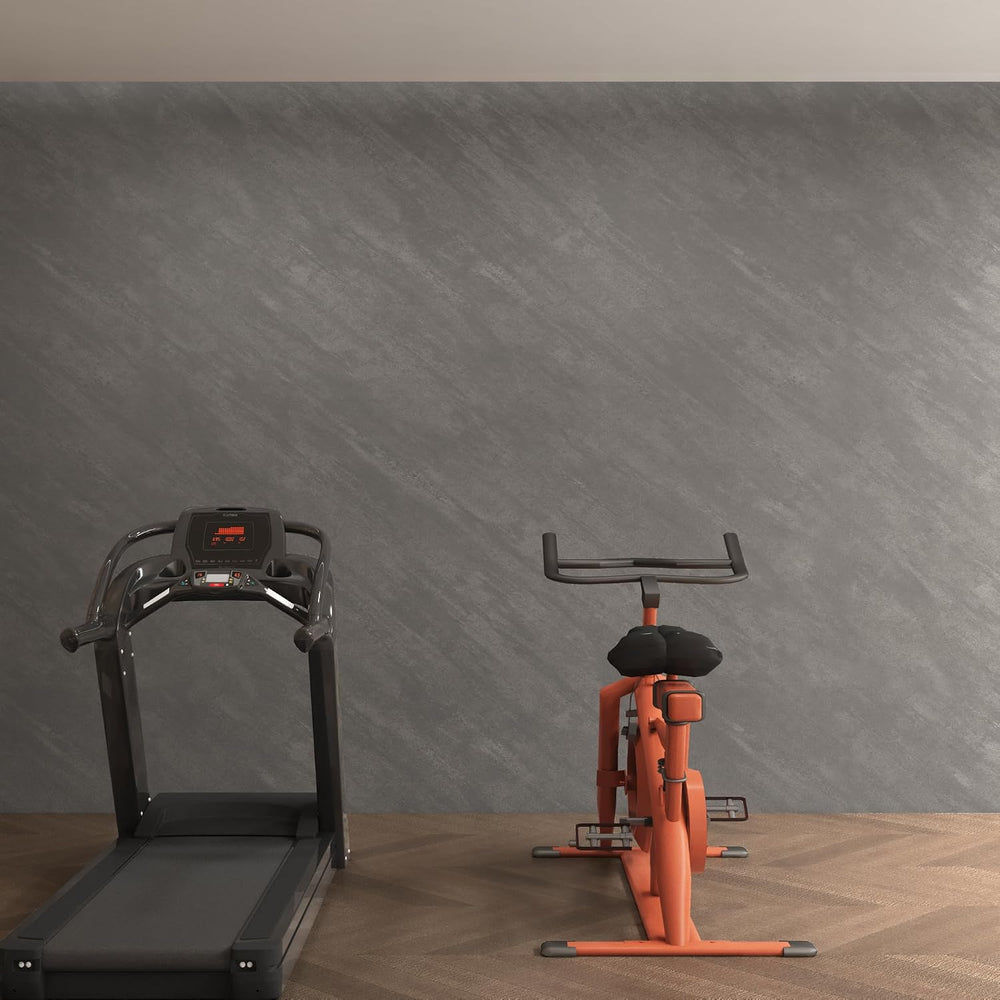 3yecao 16"×591" Large Size Grey Concrete Wallpaper Peel and Stick 3...