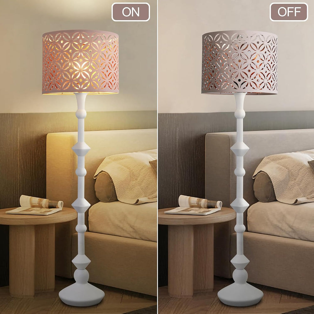 Pink Lamp Shades Set of 2, Drum Lampshades, Lampshade 10 Inches Height