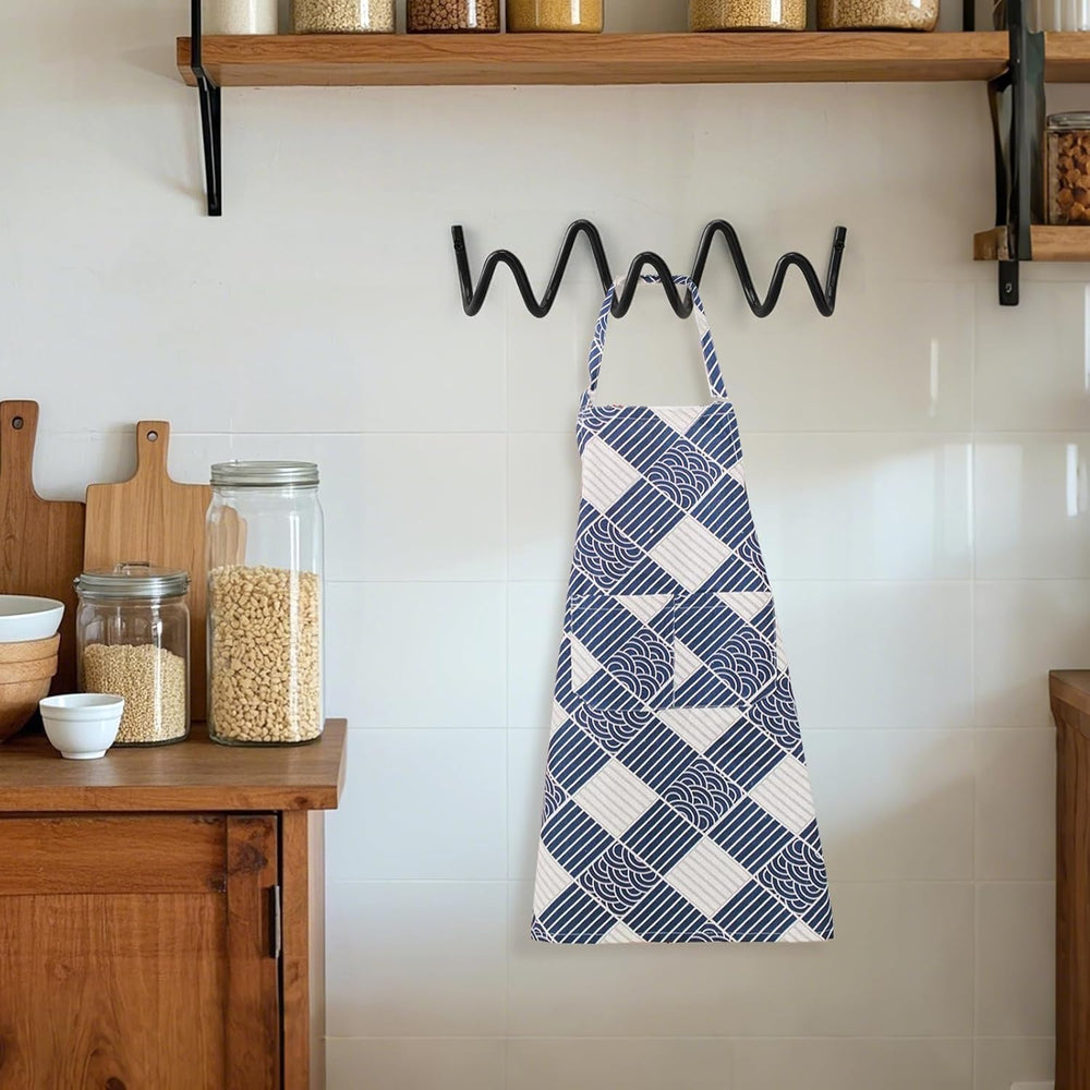 Coat Rack Wall Mount, Creative Wave Wall Hooks 20KG Capacity, Easy Installati...