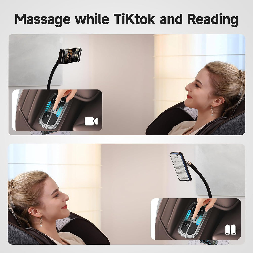 Real Relax 2026 3D Massage Chair Full Body with Unique Phone Controller