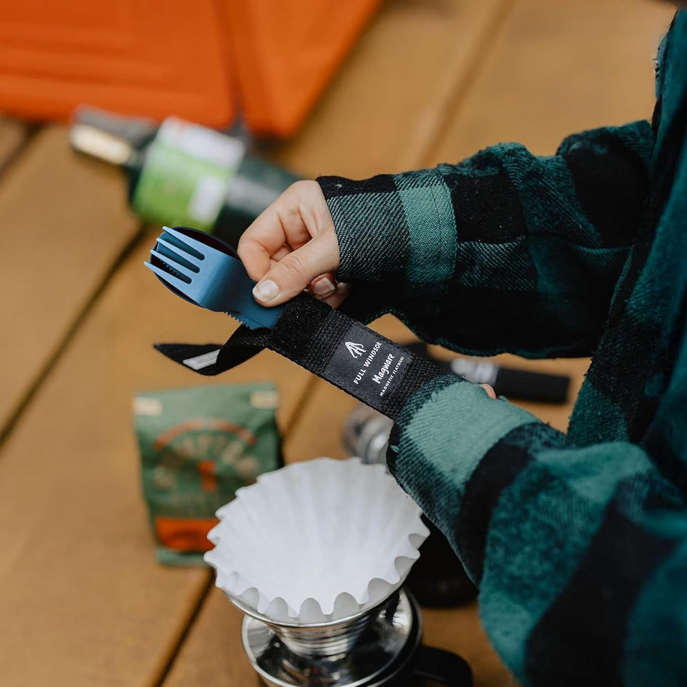 FULL WiNDSOR - MAGWARE Magnetic Travel Camping Cutlery Utensils Set