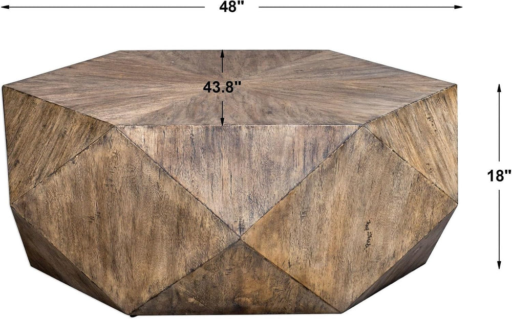 Uttermost Volker 48 Inch Coffee Table 25423