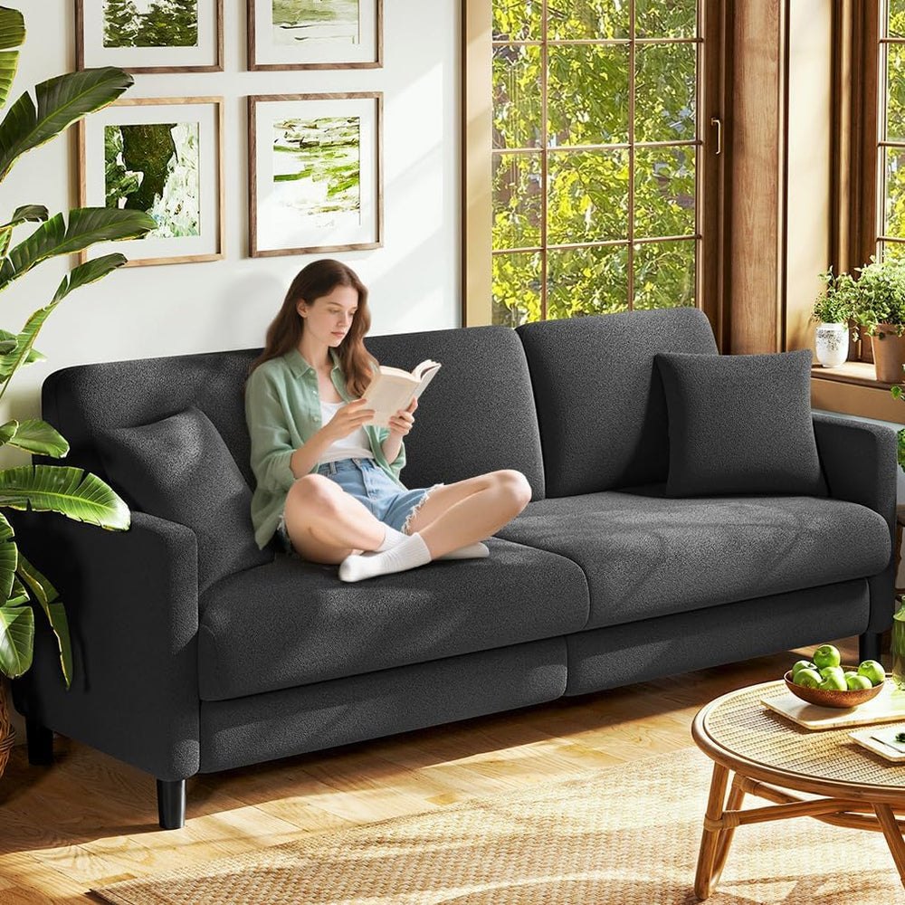 Welzona Couches for Living Room, 83"Teddy Sofa Couch, Sofas for Living Room