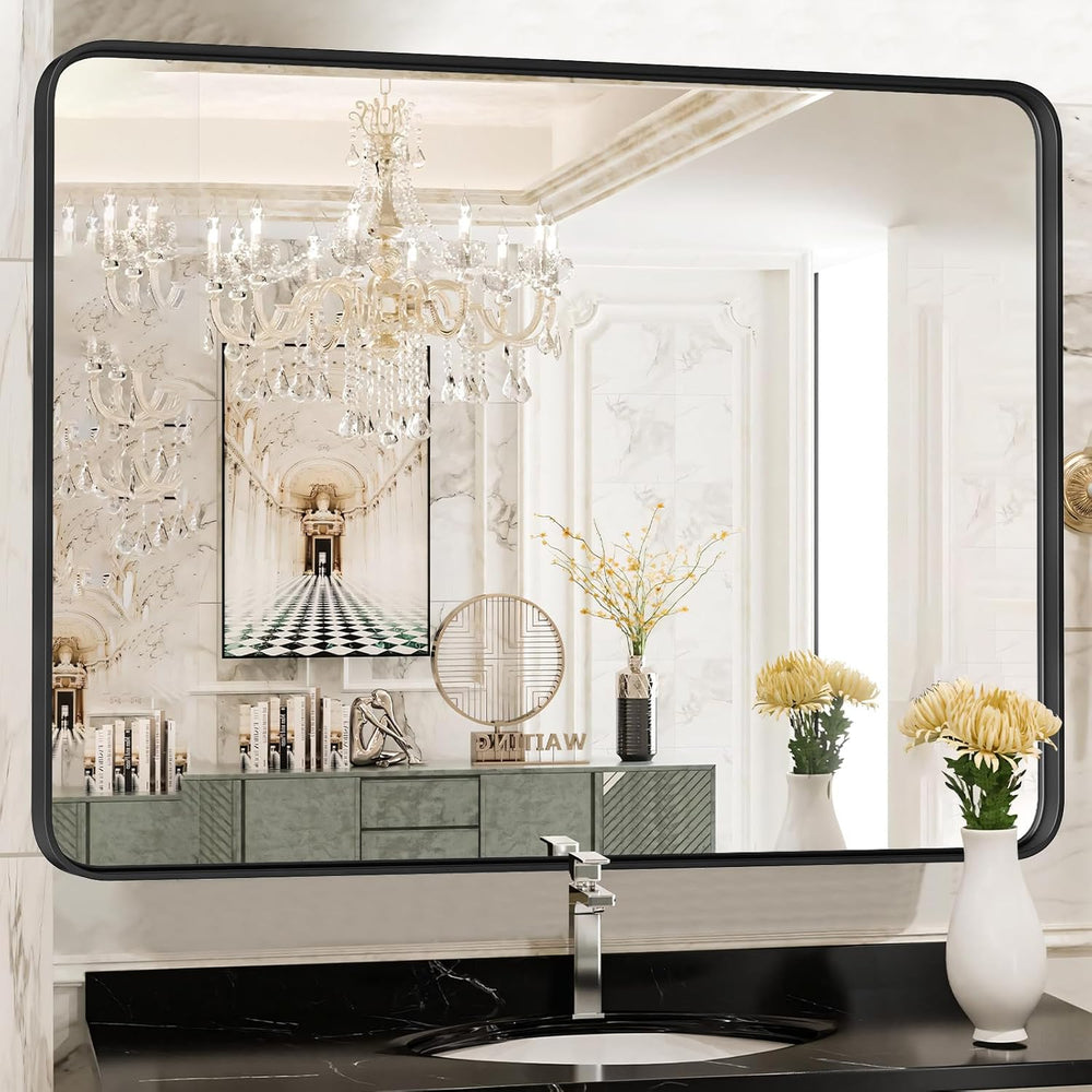 NEWBULIG Bathroom Wall Mirror Over Sink, Vanity Mirror, 30x40 Inch