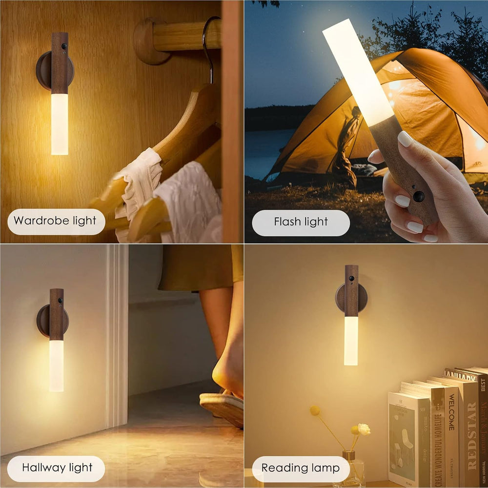 Montford Wall Sconces Set of Two Battery Operated, Motion Sensor Night Light ...