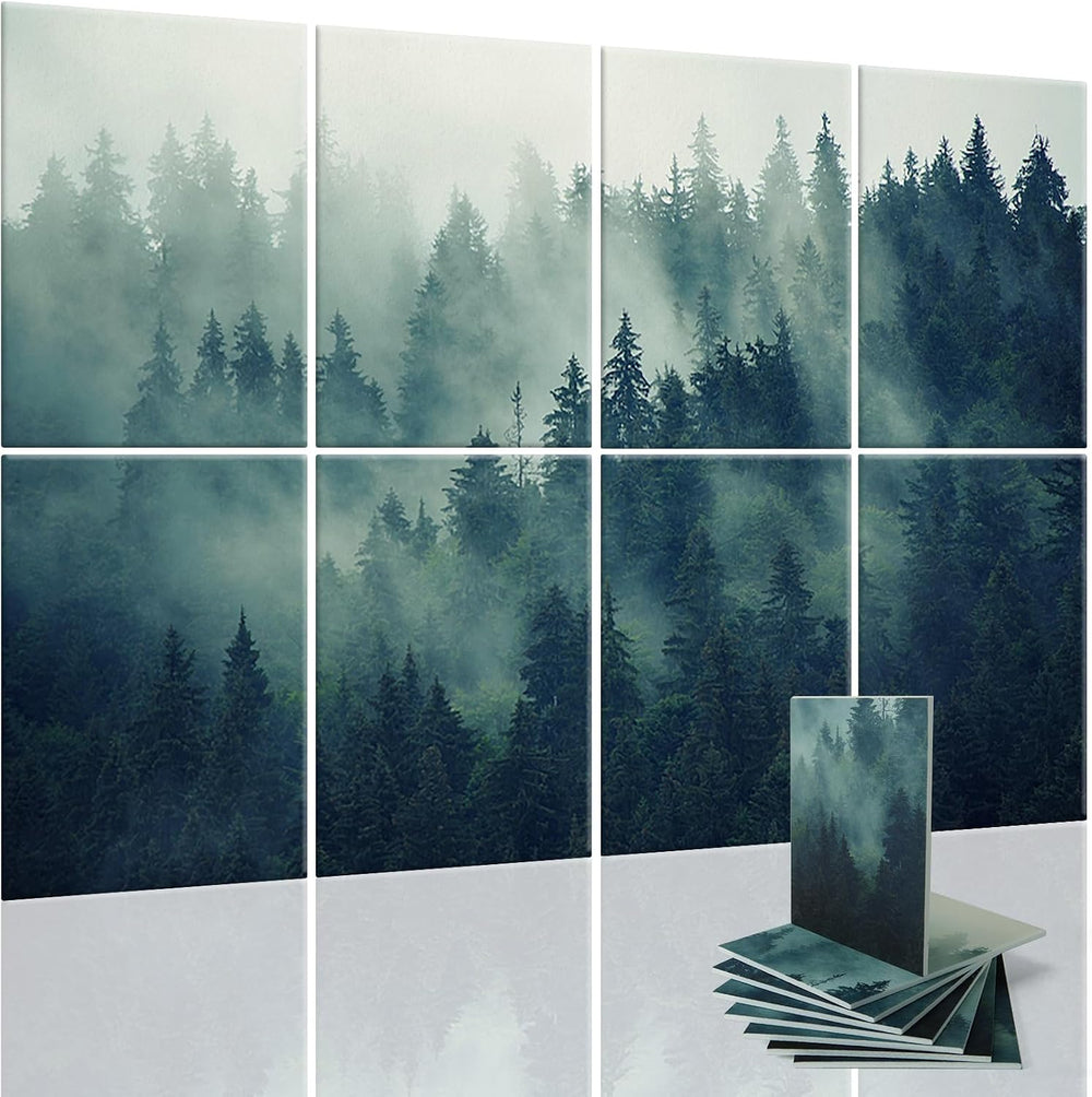 Art3d Acoustic Wall Panels, 48 x 32 in Set, 8-Pack Decorative Wall Art