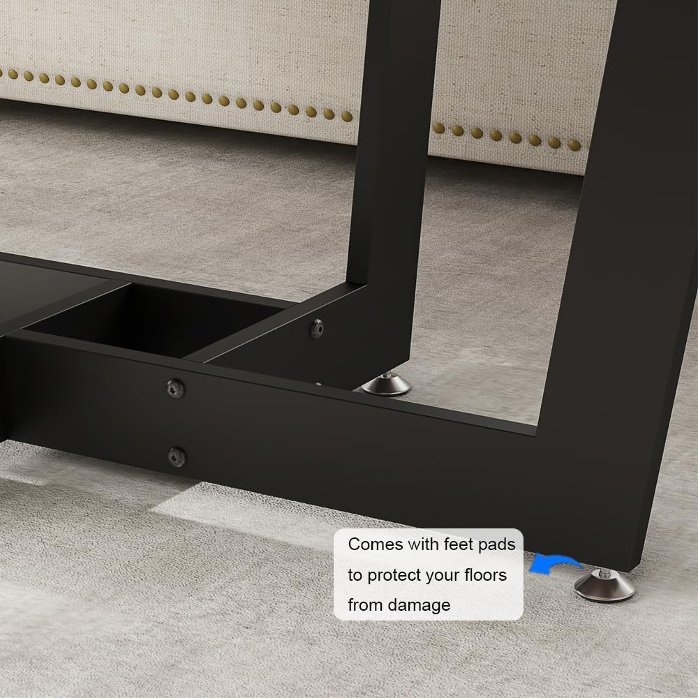 KaKaBB Metal Coffee Table Legs, 18 Inch Coffee Table Base, Furniture Leg for ...