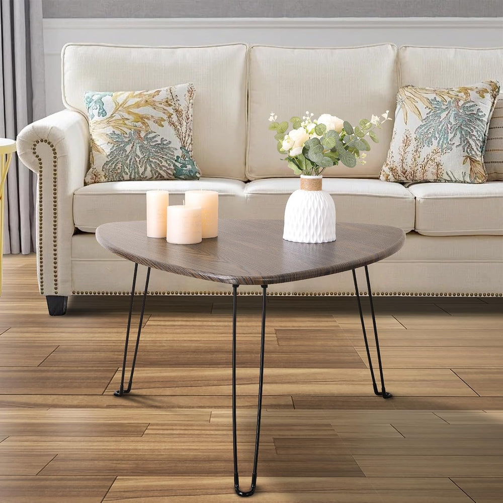 Folding Coffee Tables for Small Spaces Foldable Industrial Sofa Center Table ...