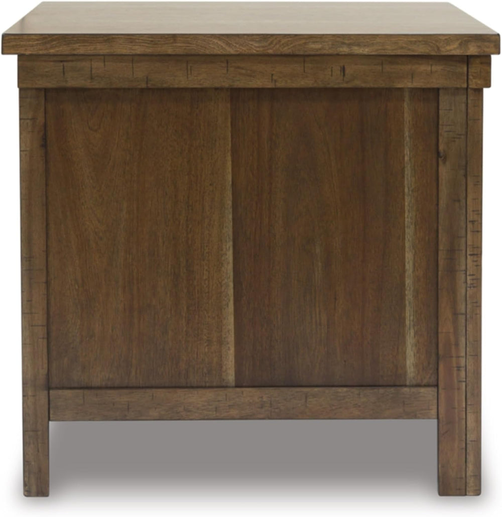 Signature Design by Ashley Moriville End Table, Brown Side Table