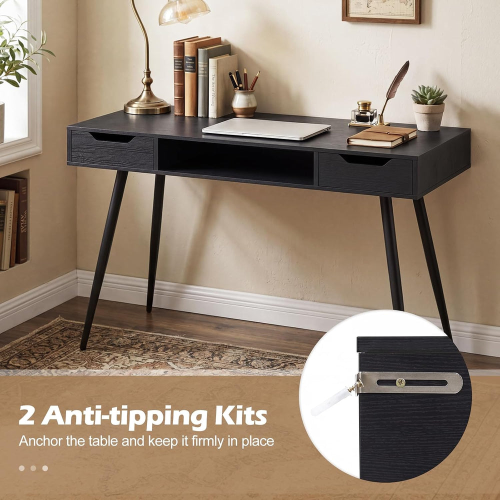 Tangkula Mid Century Modern Computer Desk
