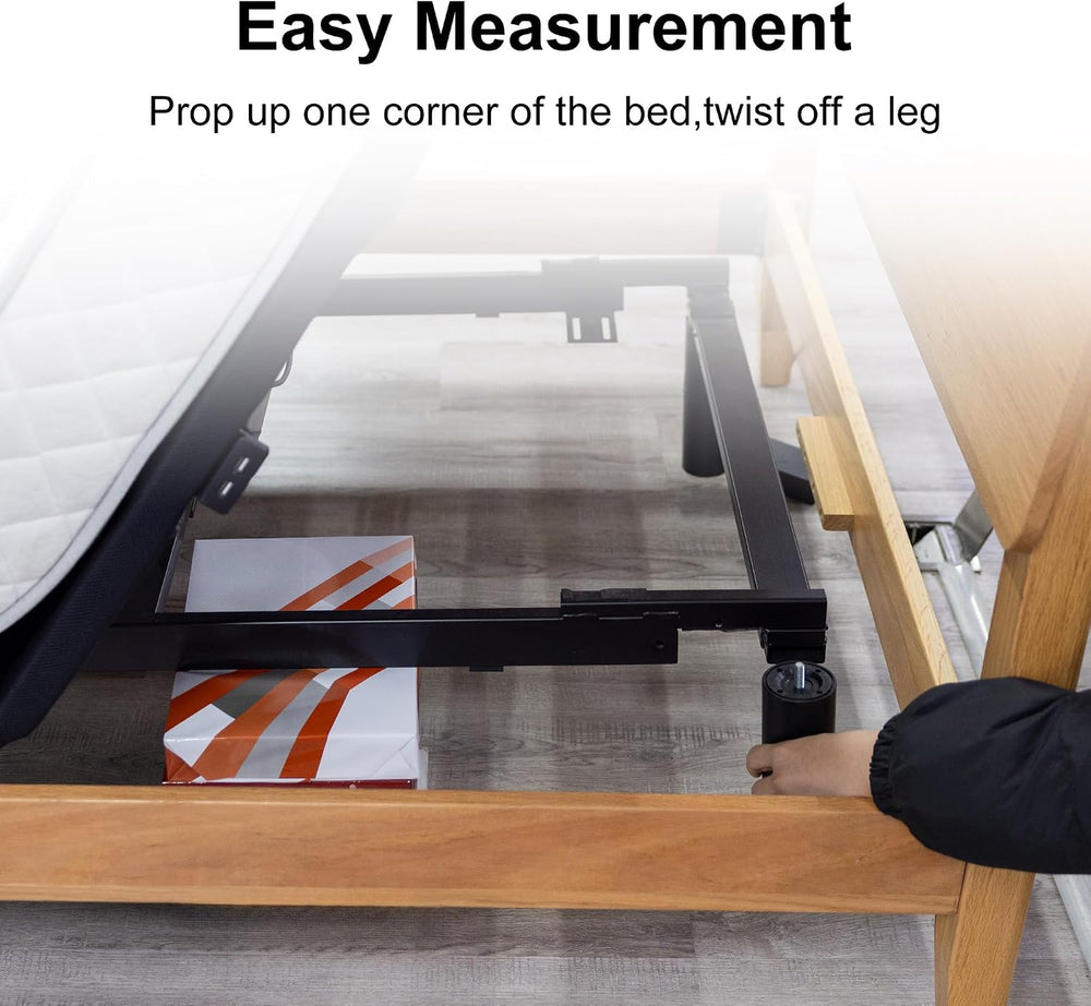 12 Inch Bed Legs Replacement for Adjustable Bed Base Frame Set of 6