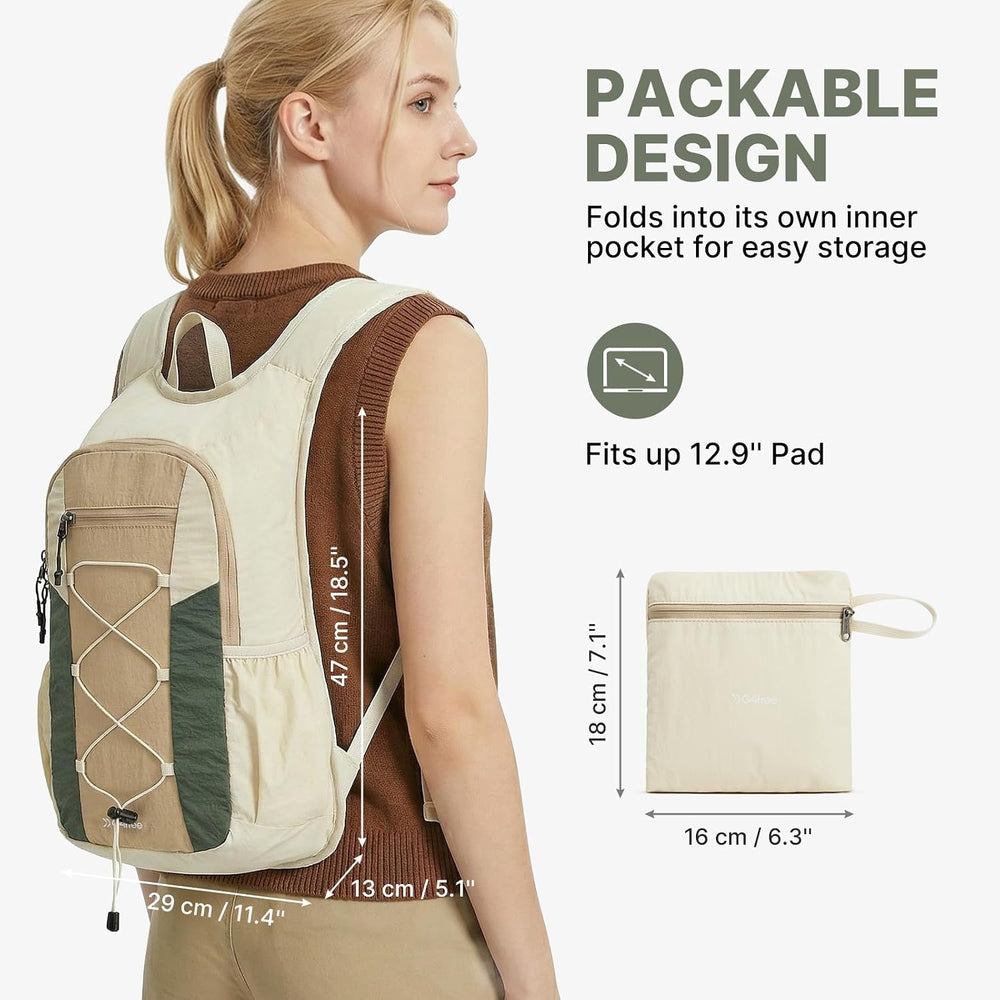 G4Free 20L Lightweight Packable Hiking Backpack for Women Men