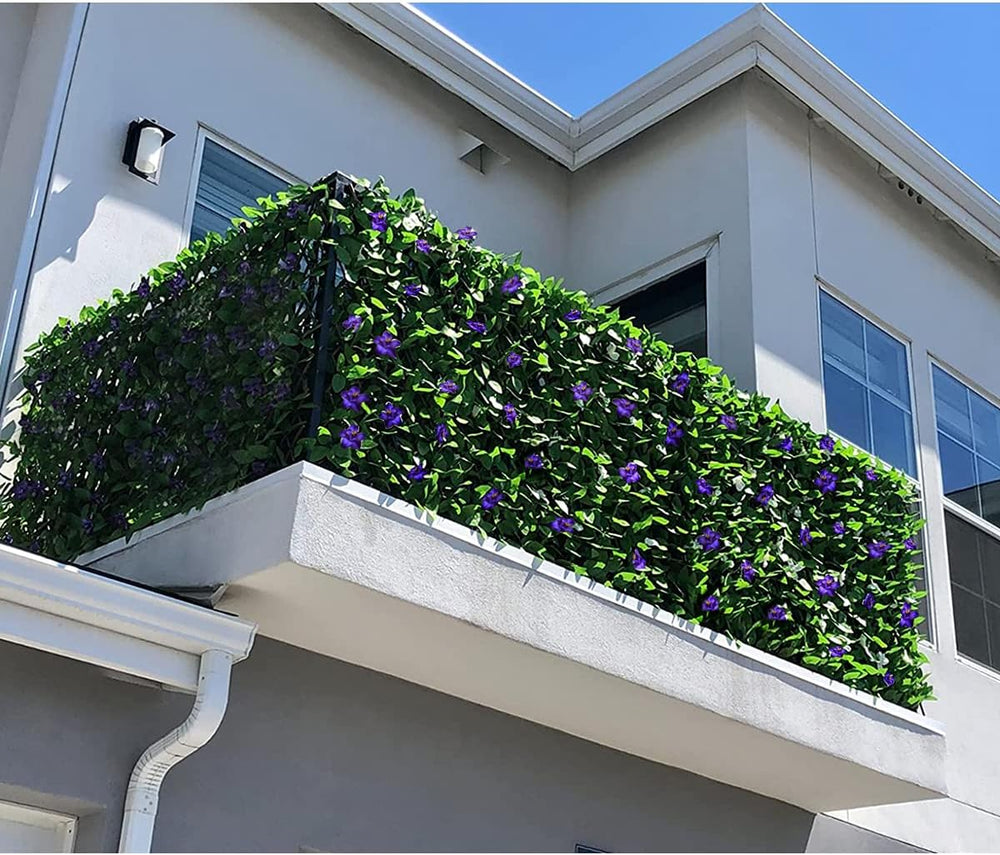 Sumery Expandable Fence Privacy Screen for Balcony Patio Outdoor,Decorative F...