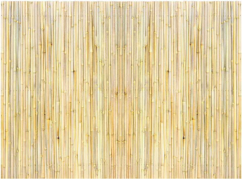 VEVOR Natural Rolled Bamboo Fence, Eco-Friendly Privacy Screen - 4 ft H x 6 f...