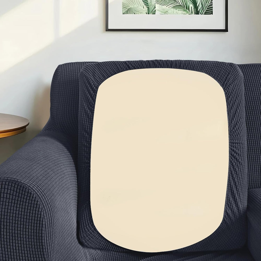2 Pieces Stretch Chair Cover For Sofa Slipcover, 1 Seat, Dark Gray