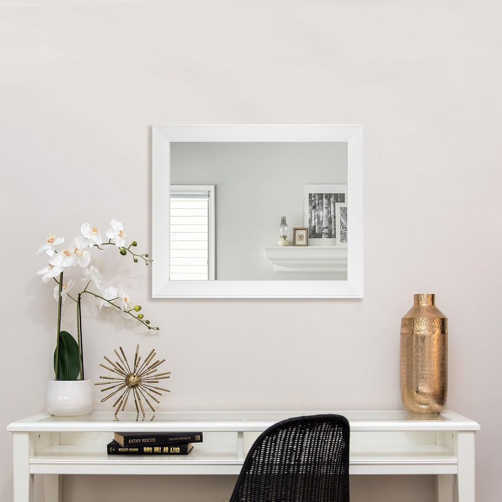 Ruomeng Rectangular Wall Mirror 16" x 20" Framed Mirror for Bathroo...