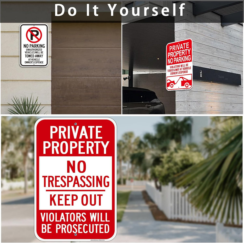 4 Pack Blank Aluminum Sign, 12x18Inch Sublimation Sign Blanks, Heat Transfer ...