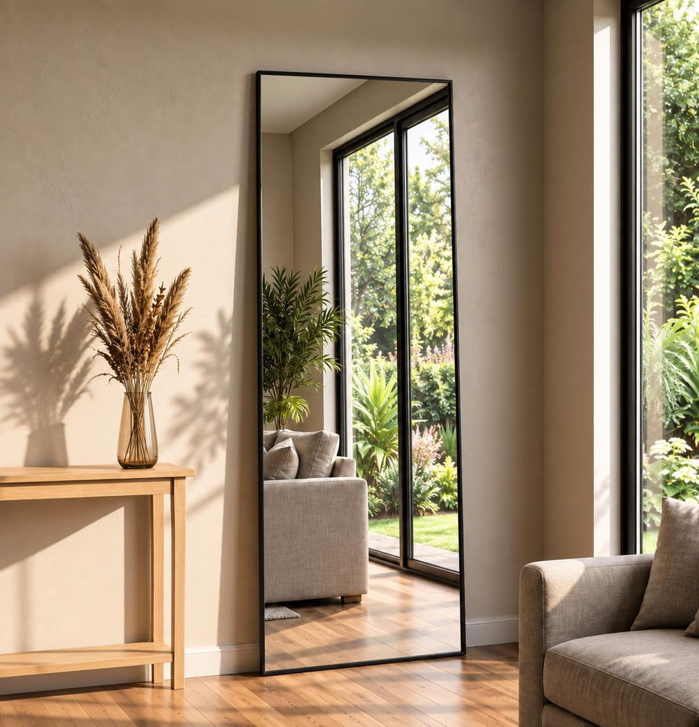 58"x20" Full Length Mirror, Floor Mirror Full Length Gold
