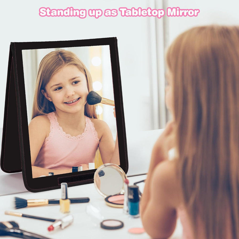 LPHUMEX Foldable Portable Full Length Mirror for Camping, Travel, Dancers, 32...