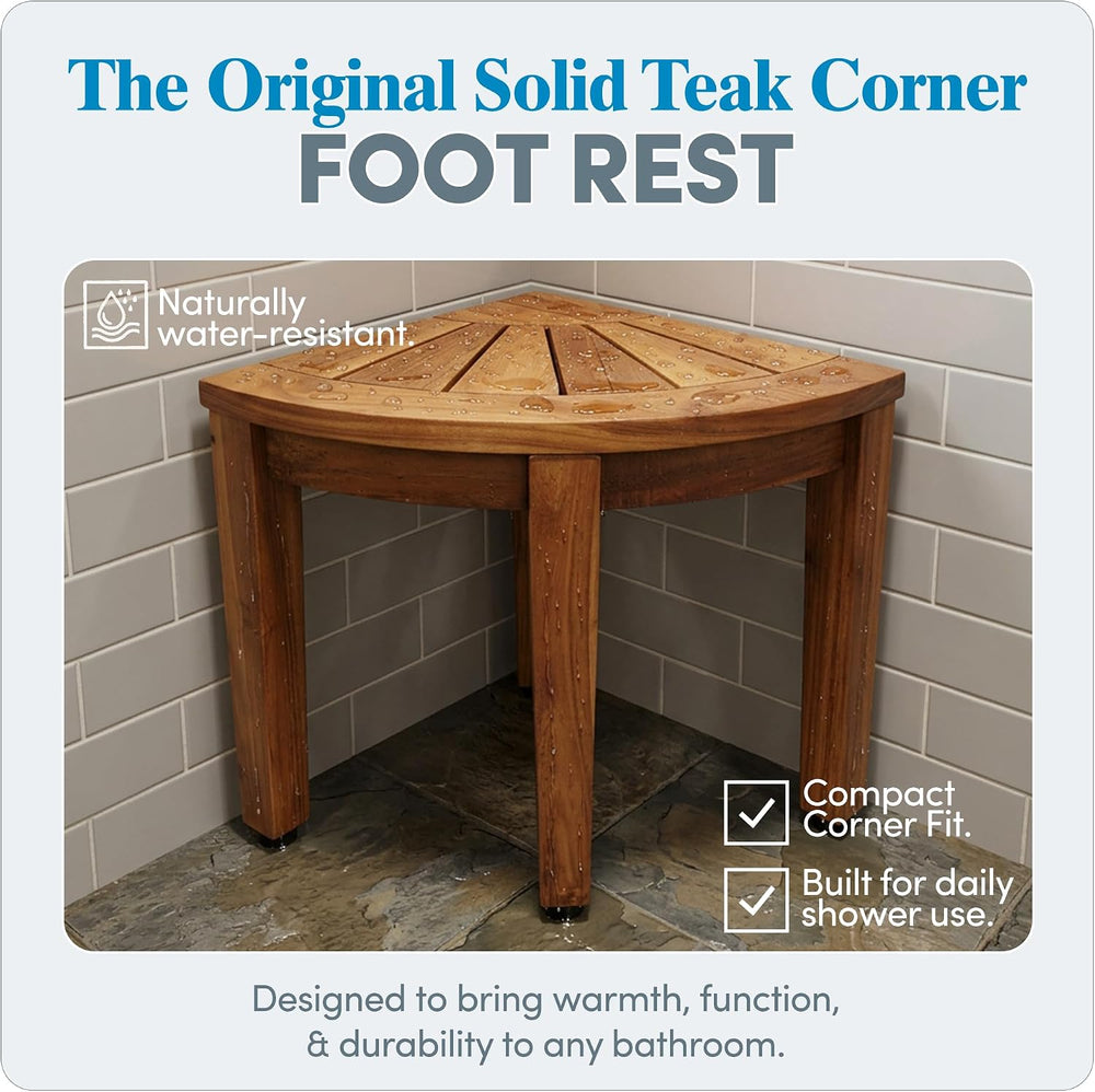 AquaTeak Kai OptiAREA 12" Teak Foot Rest