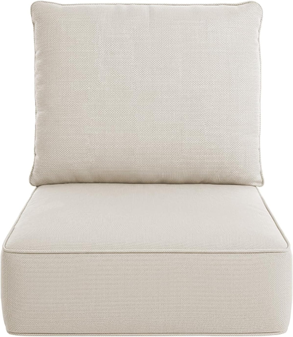 Outdoor Chair Cushions 22 x 24 x 6 Inch, 100% Olefin Patio Furniture Cushions...