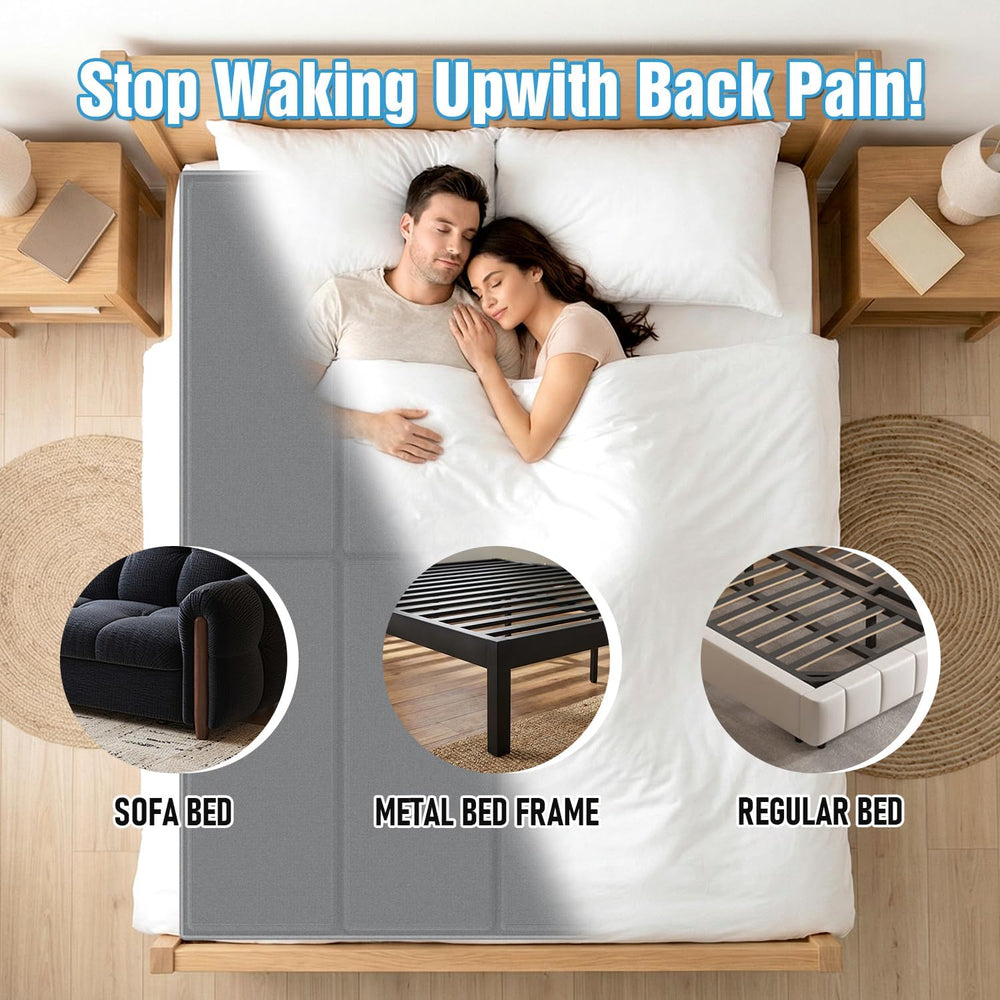 Bunkie Board Queen Size (60x80''), 10mm Bed Boards for Under Mattress...