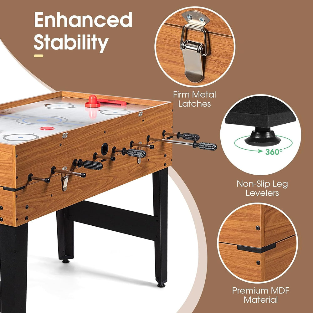 KOTEK Multi Game Table, 3 in 1 Gaming Table for Adults