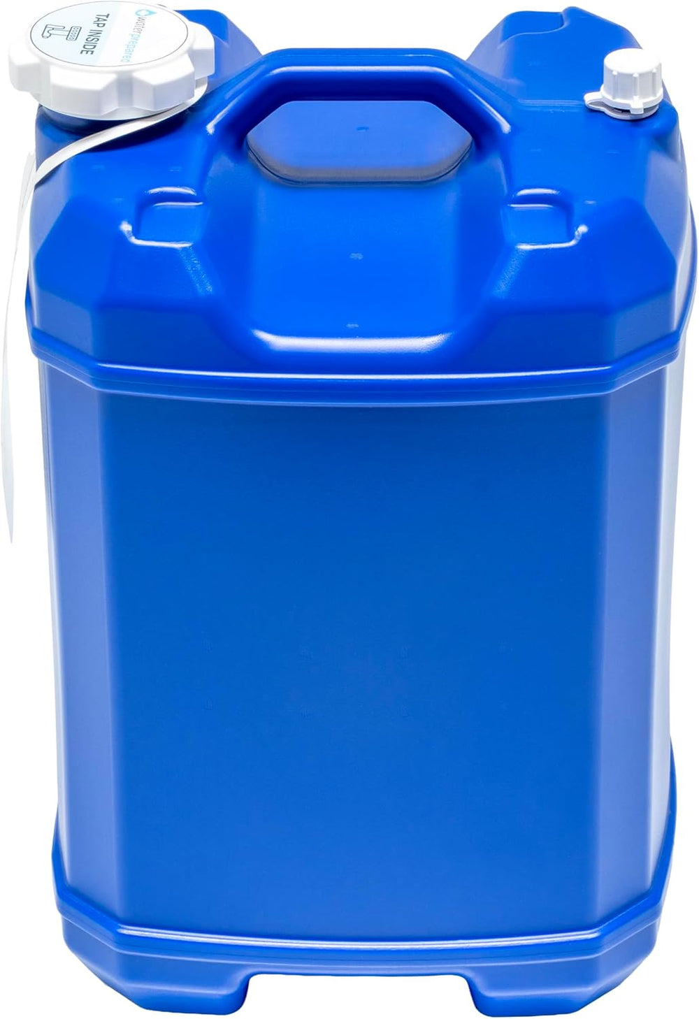 WaterPrepared ReadyJug 7 Gallon Portable Emergency Water Tank, Blue