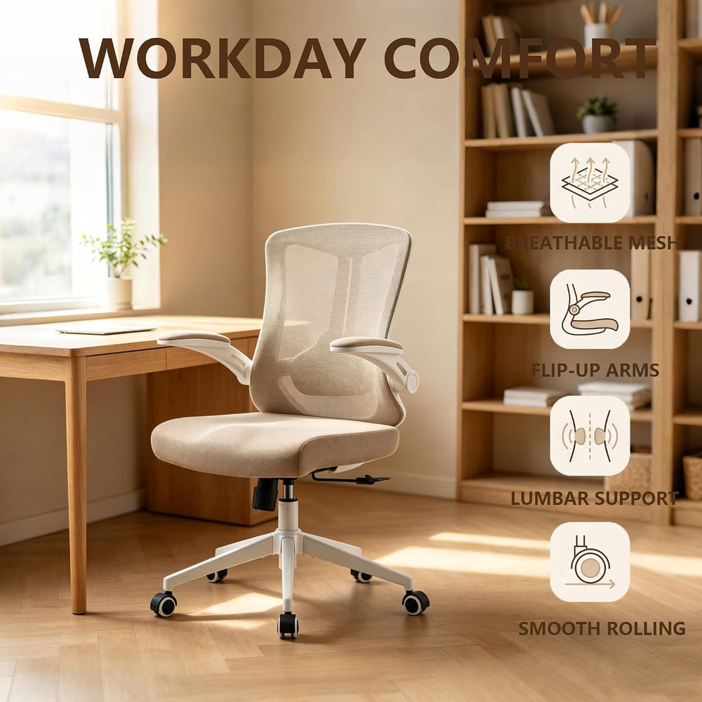 balmstar Office Chair Desk Chair, Ergonomic Mesh Computer Chair with 90-130° ...