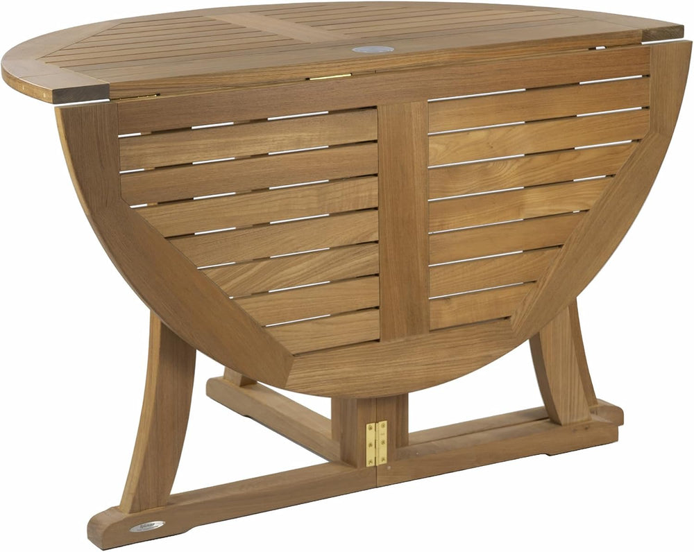 Savannah Teak Drop Leaf Table, Natural