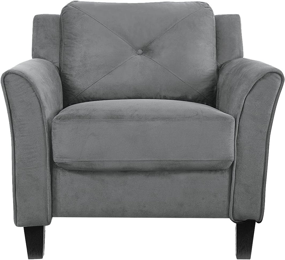 LIFESTYLE SOLUTIONS Grayson Armchair, Dark Gray