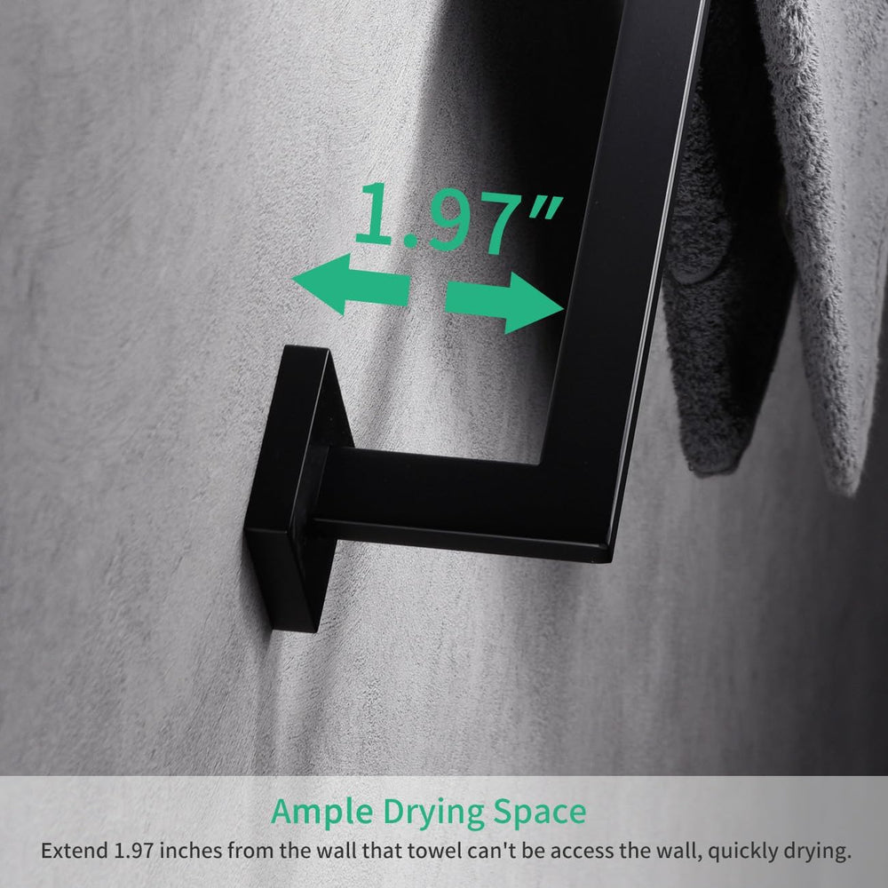 Miyili 30-Inch Bath Towel Bar Stainless Steel Towel Holder Modern Bathroom Ac...