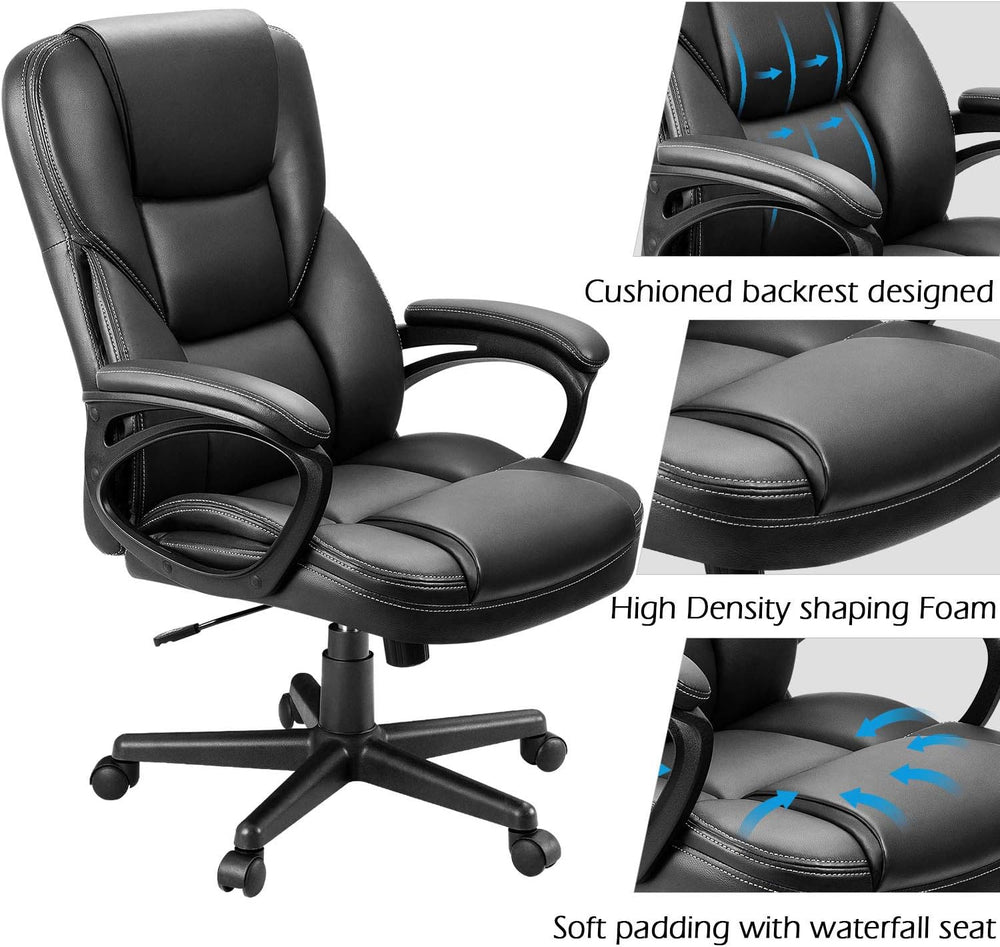 Furmax Office Executive Chair High Back Adjustable Managerial Home Desk Chair...
