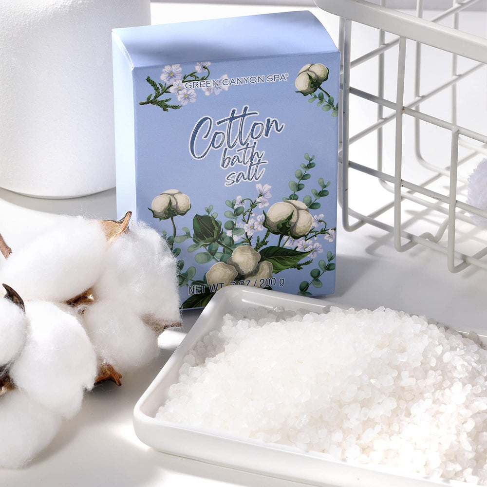 Spa Luxetique Cotton Gift Baskets for Women 10pc Spa Gift Sets