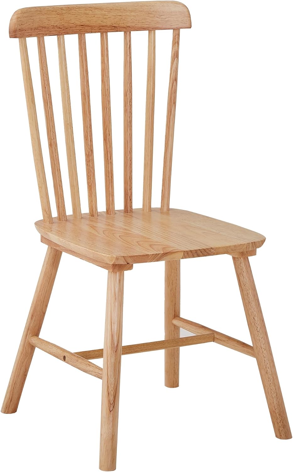 Dining Chairs Set of 4, Farmhouse Solid Wood Windsor Kitchen Chairs Set with ...