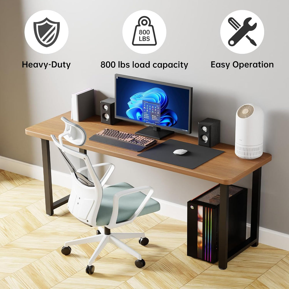 TOCRETOARE Metal Table Legs Heavy Duty, 34”H x 24”W, Metal Furniture Legs for...
