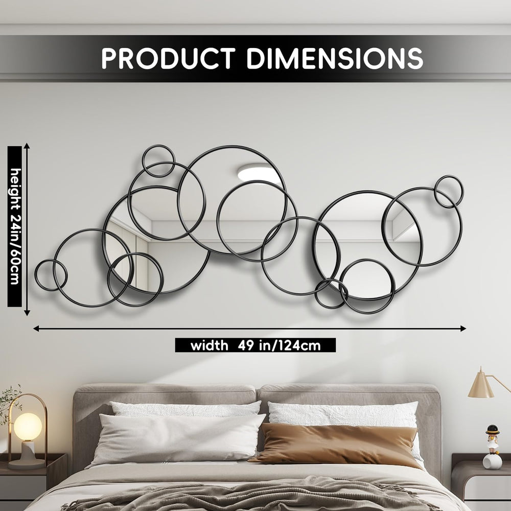 Wall Mirror Decorative Large Black Decorative Mirrors for Wall Decor