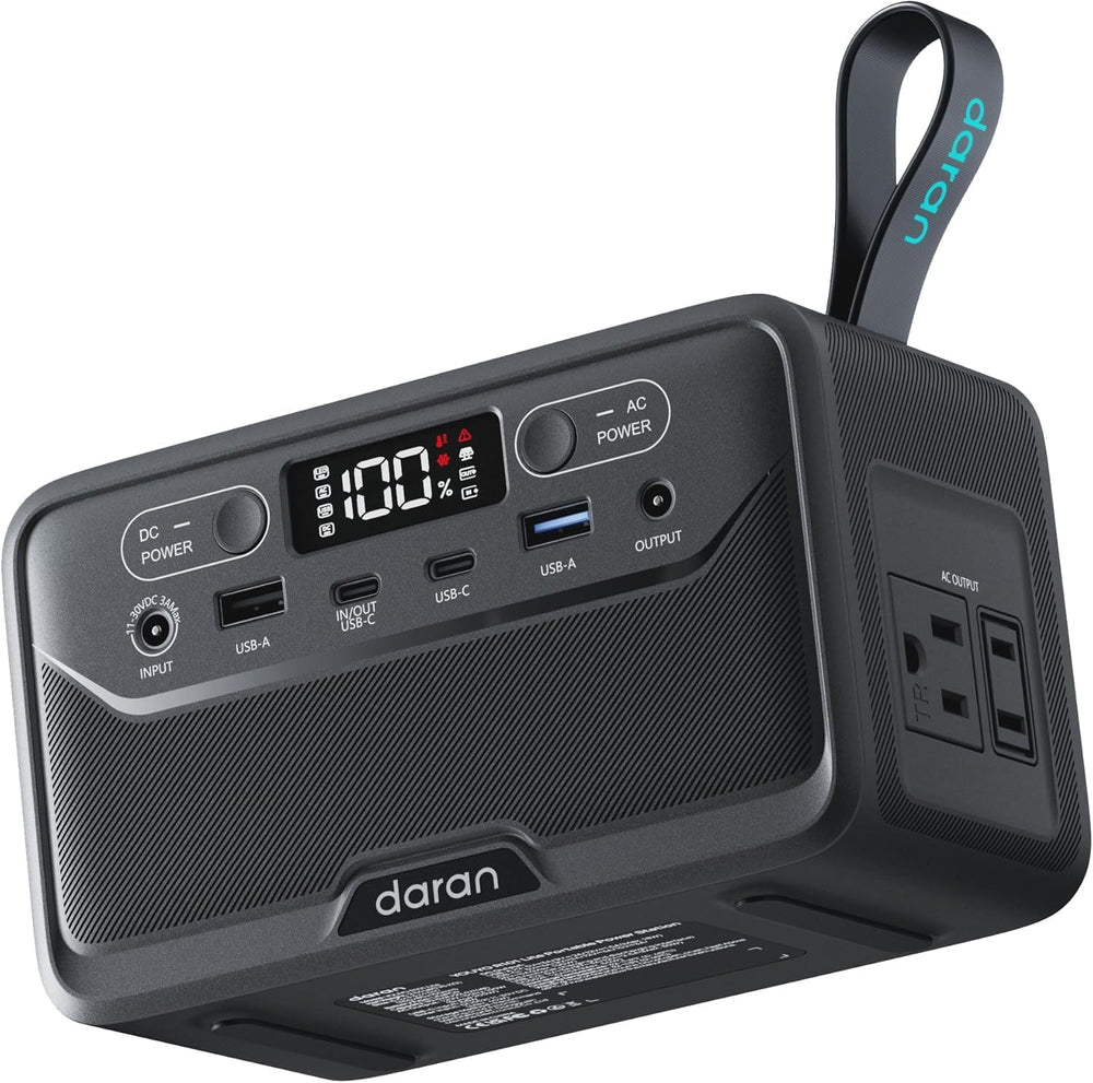 Portable Power Station 89.6Wh Two-Way Fast Charging with AC 100W(200W Peak)